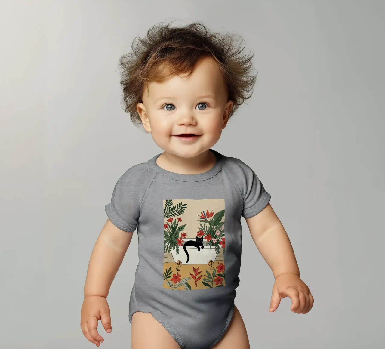 C'est l'heure du bain ! body bébé de Art Center