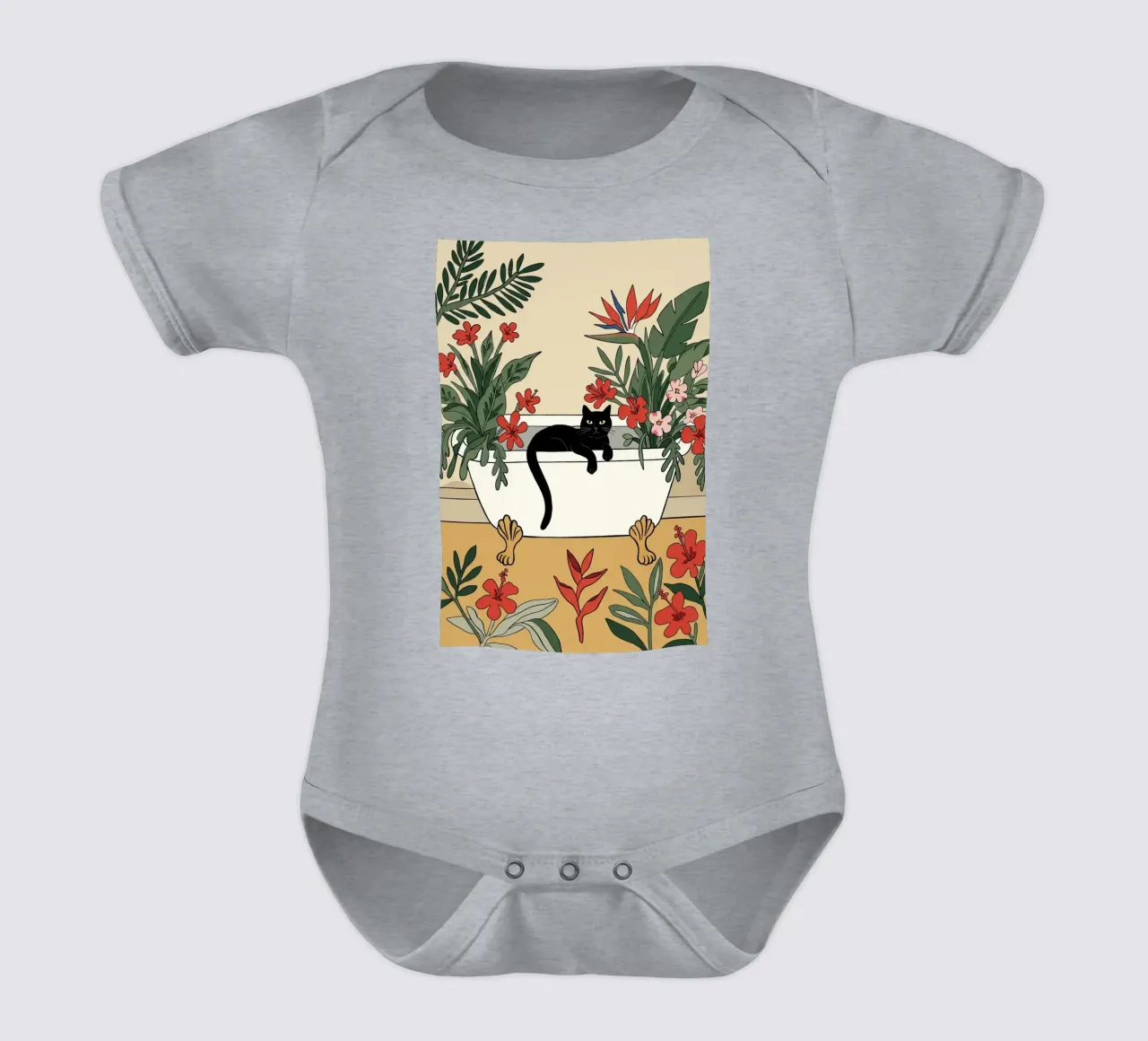 C'est l'heure du bain ! body bébé de Art Center