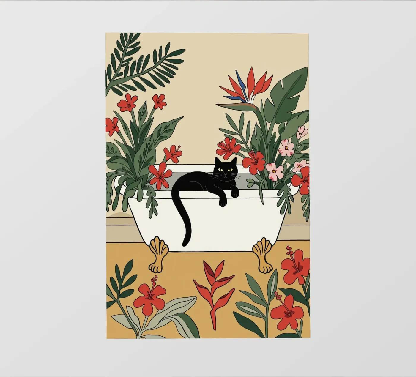 Ora del bagno! pellicola backlit da Art Center