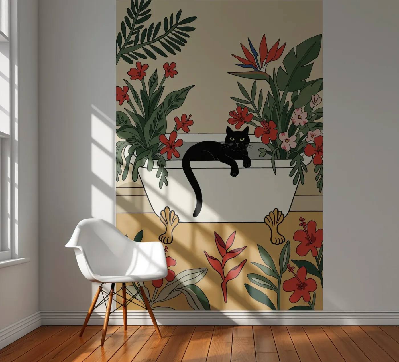 Badtijd! fotobehang van Art Center