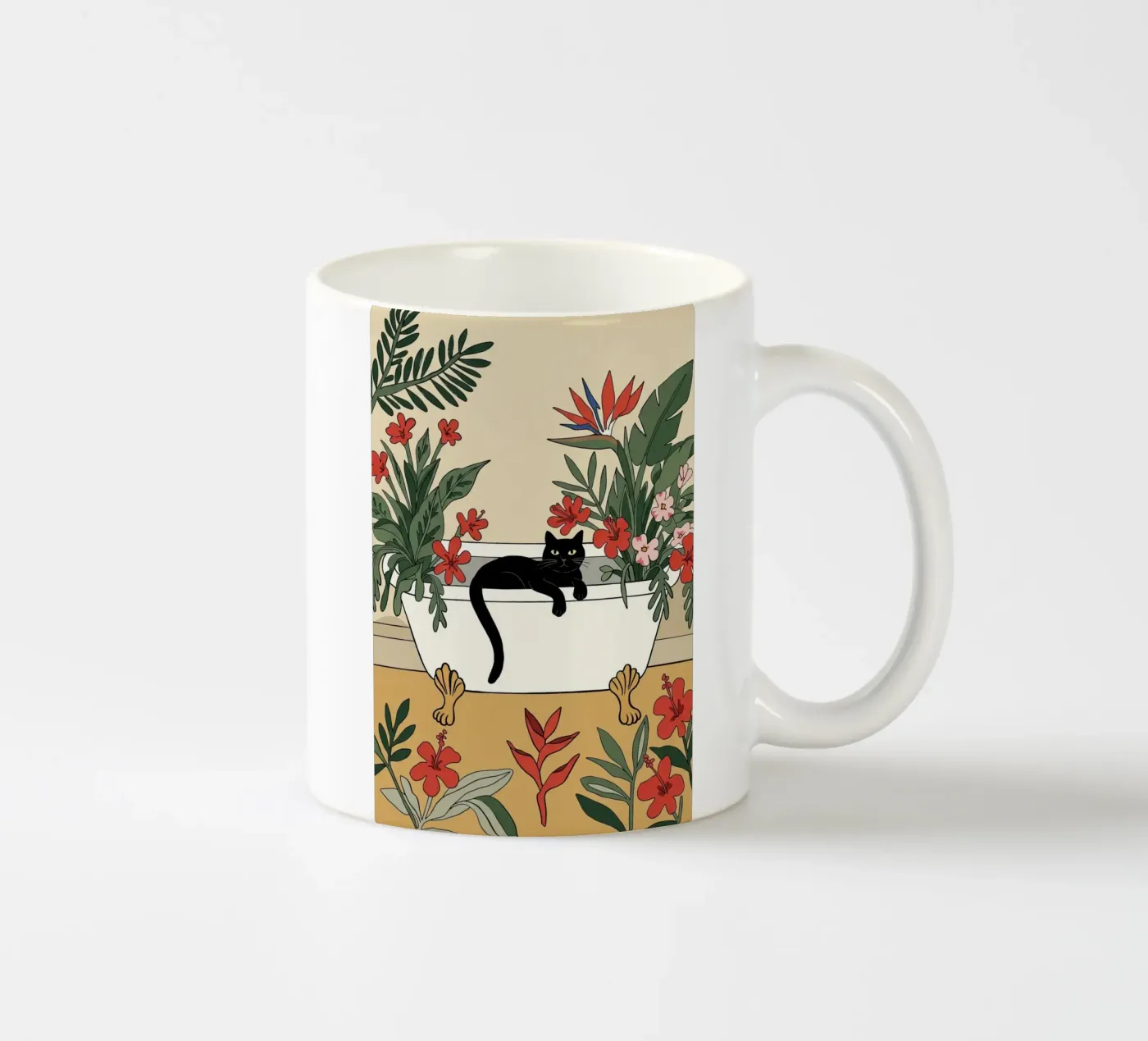 Bath time! ceramic mug by Art Center