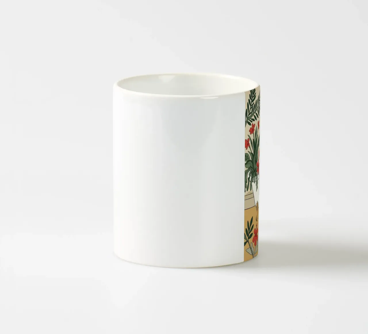 Ora del bagno! tazza in ceramica da Art Center