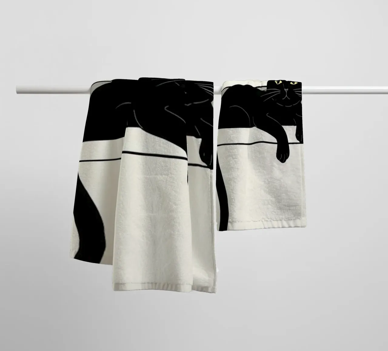 Bath time! towel by Art Center