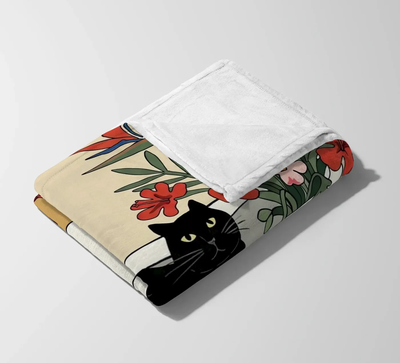 Badtijd! fleecedeken van Art Center