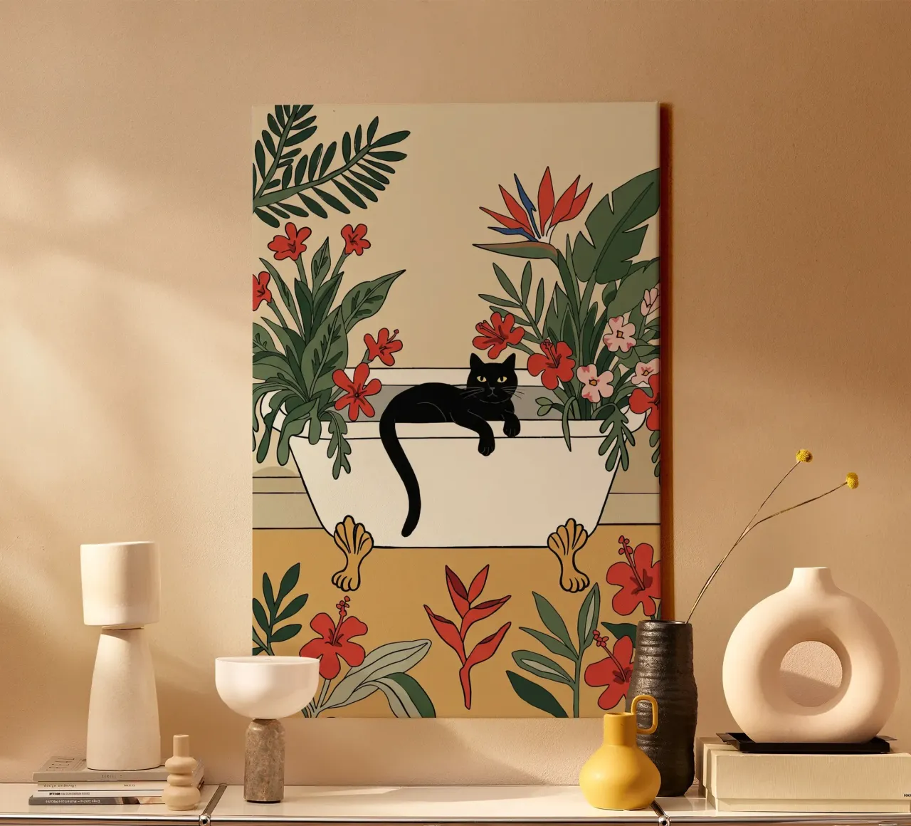 Bath time! tela da Art Center