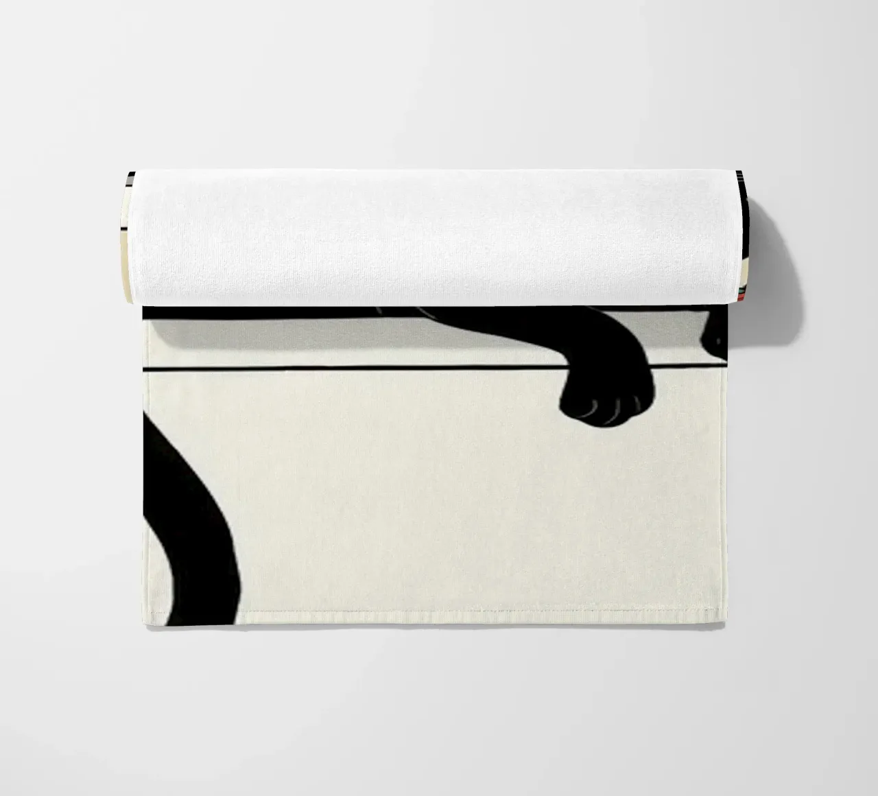 Badtijd! strandhanddoek van Art Center