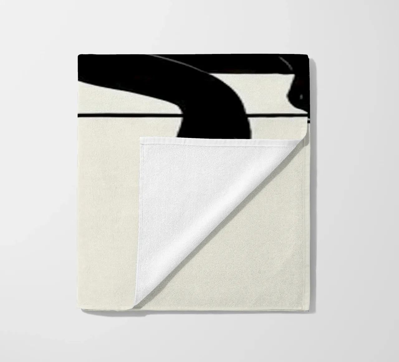 Badtijd! strandhanddoek van Art Center