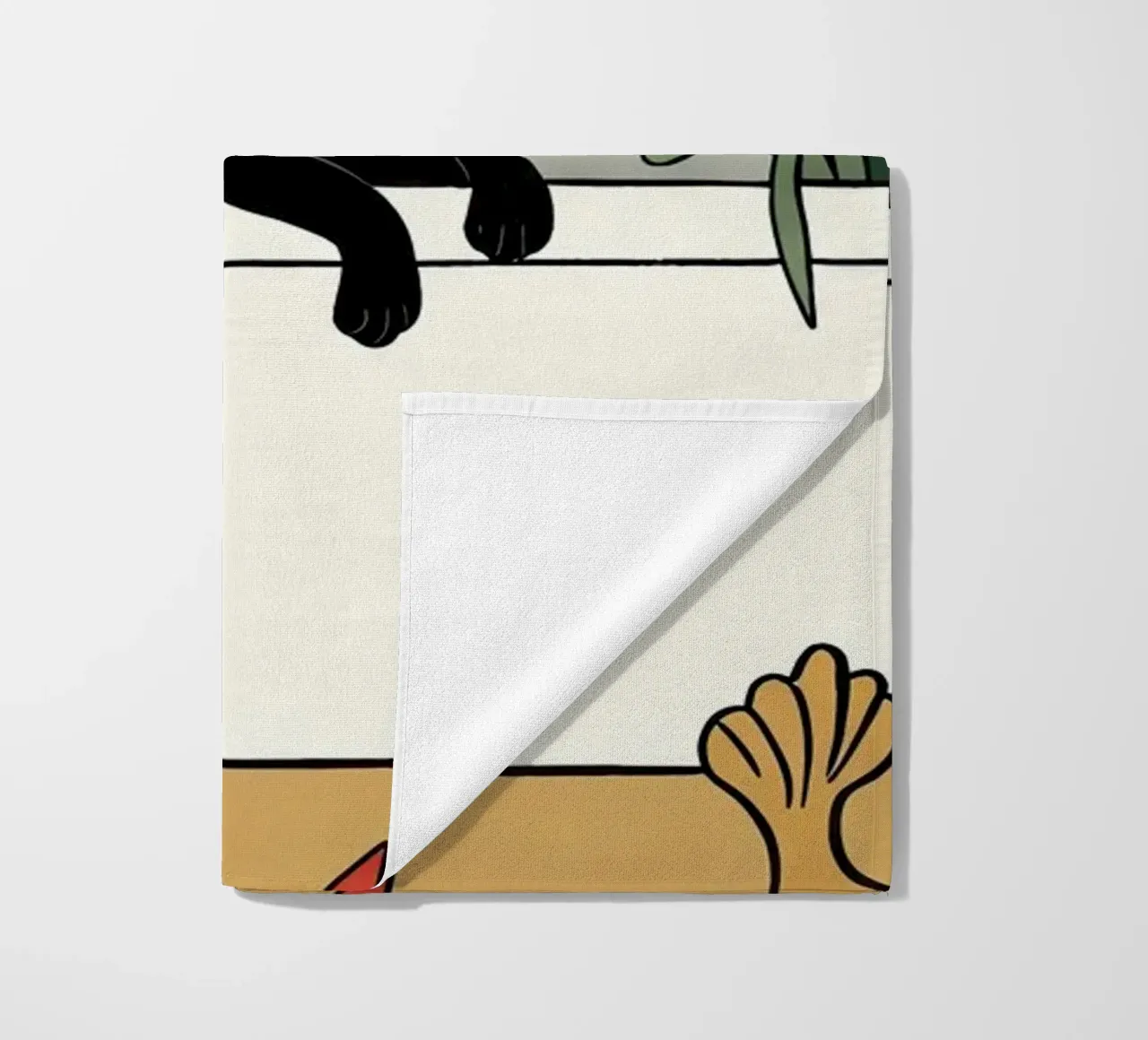 Badtijd! strandhanddoek van Art Center