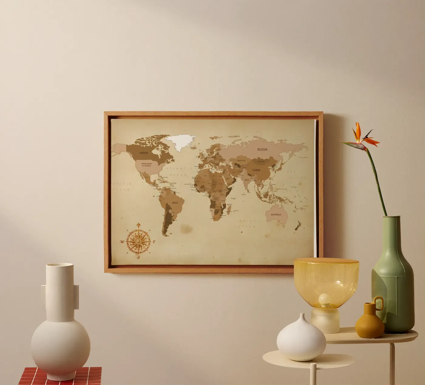 world map canvas by Aiden Garcia