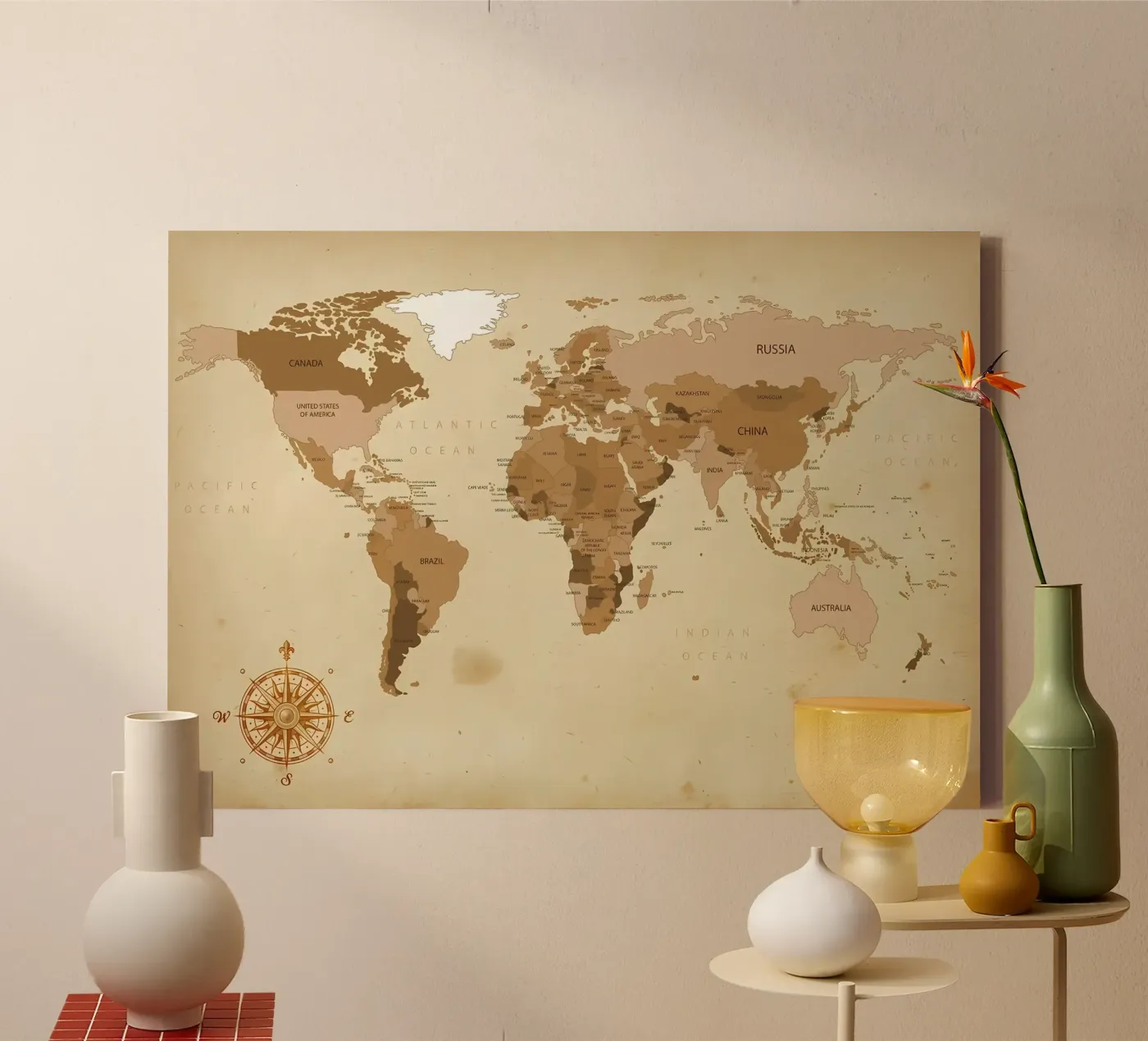 world map canvas by Aiden Garcia
