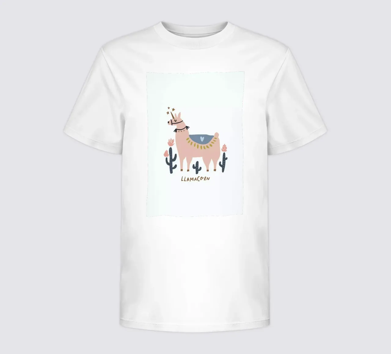 Llamacorn kids t-shirt by Little Flourishes