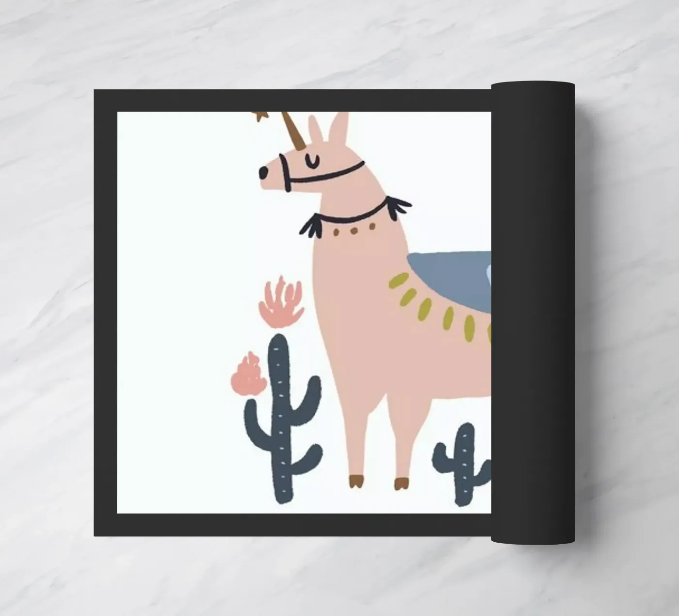 Llamacorn zerbino da Little Flourishes