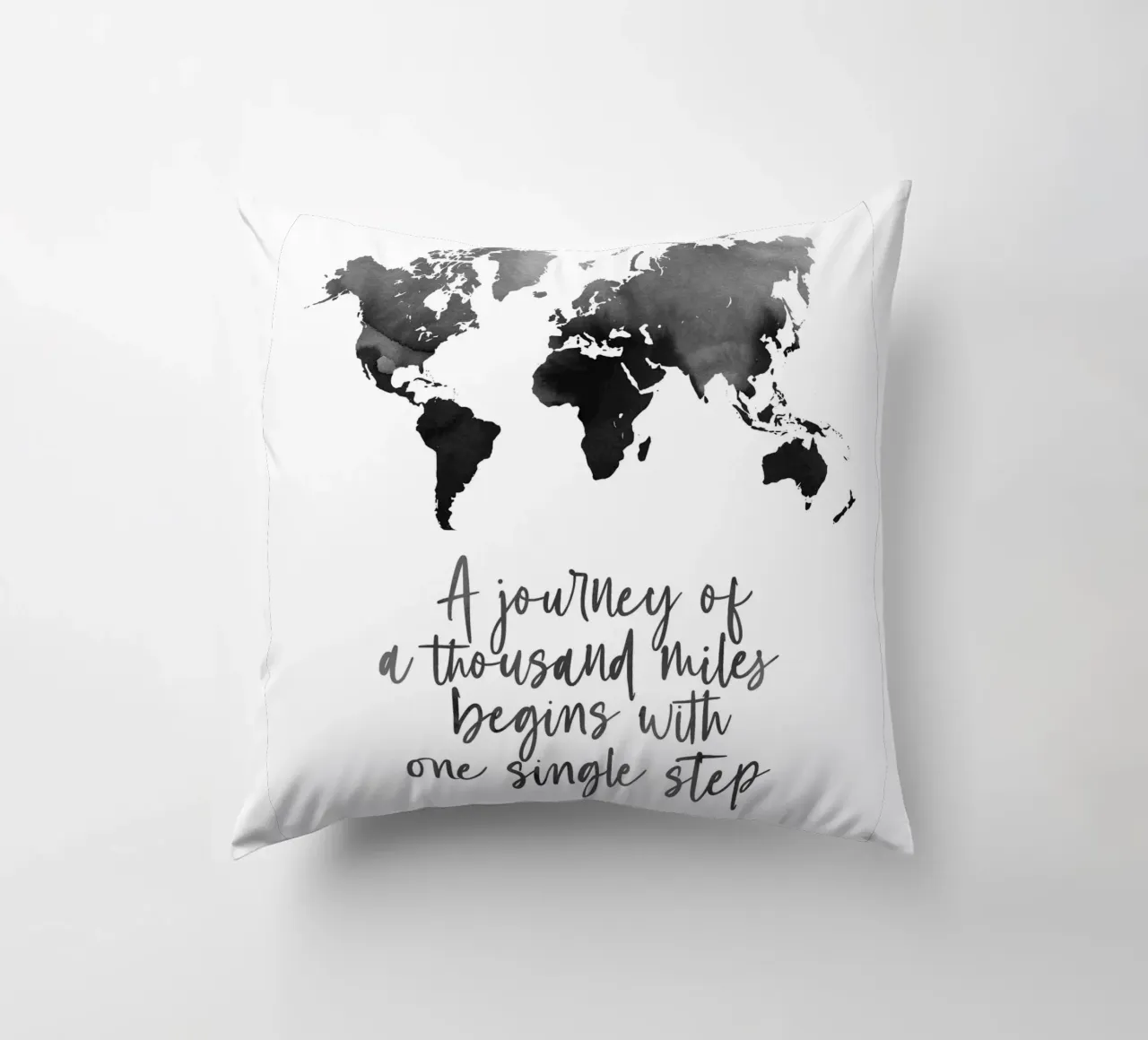 A thousand miles cuscino da BAINAI QUOTES