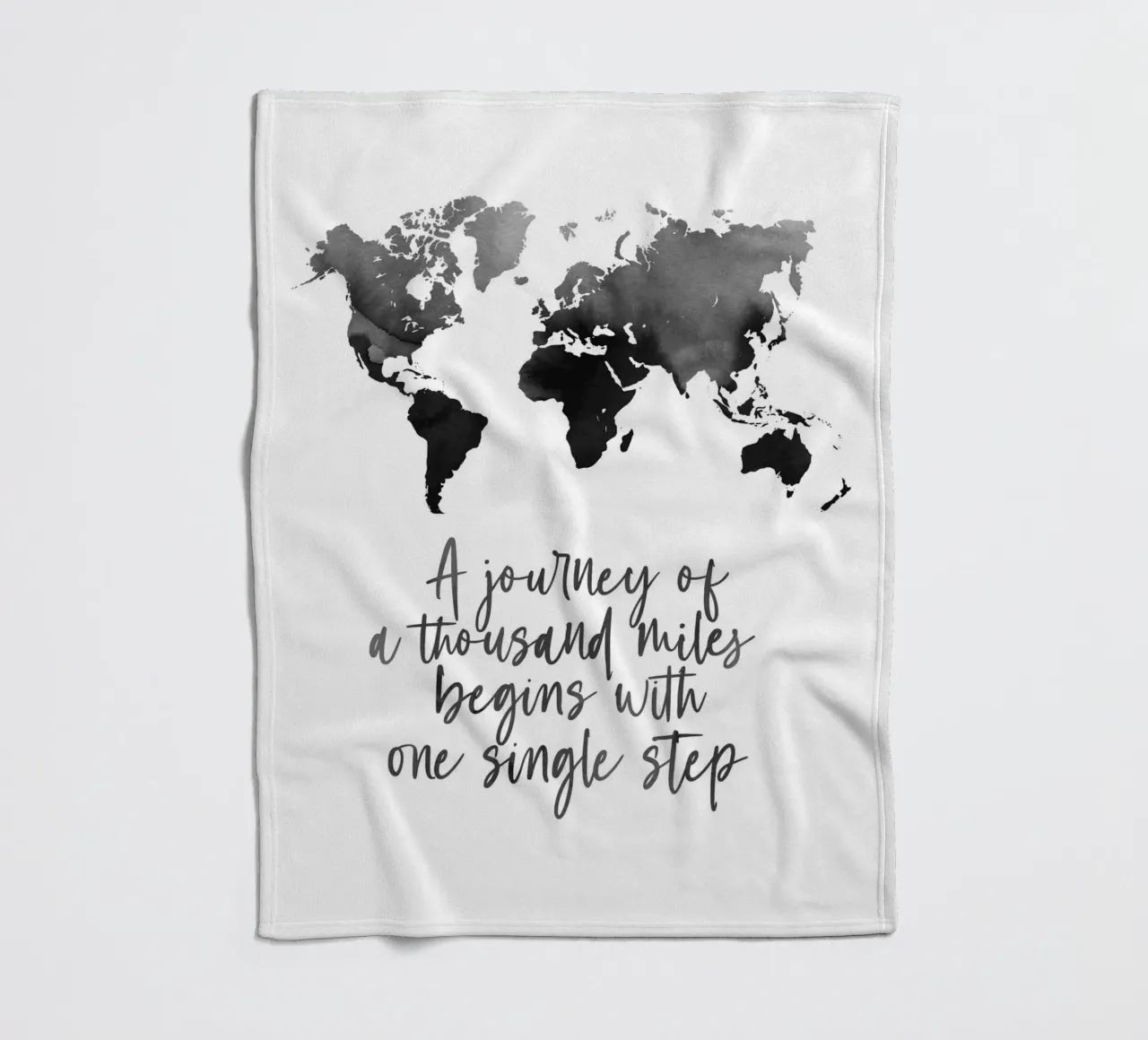 A thousand miles coperta in pile da BAINAI QUOTES