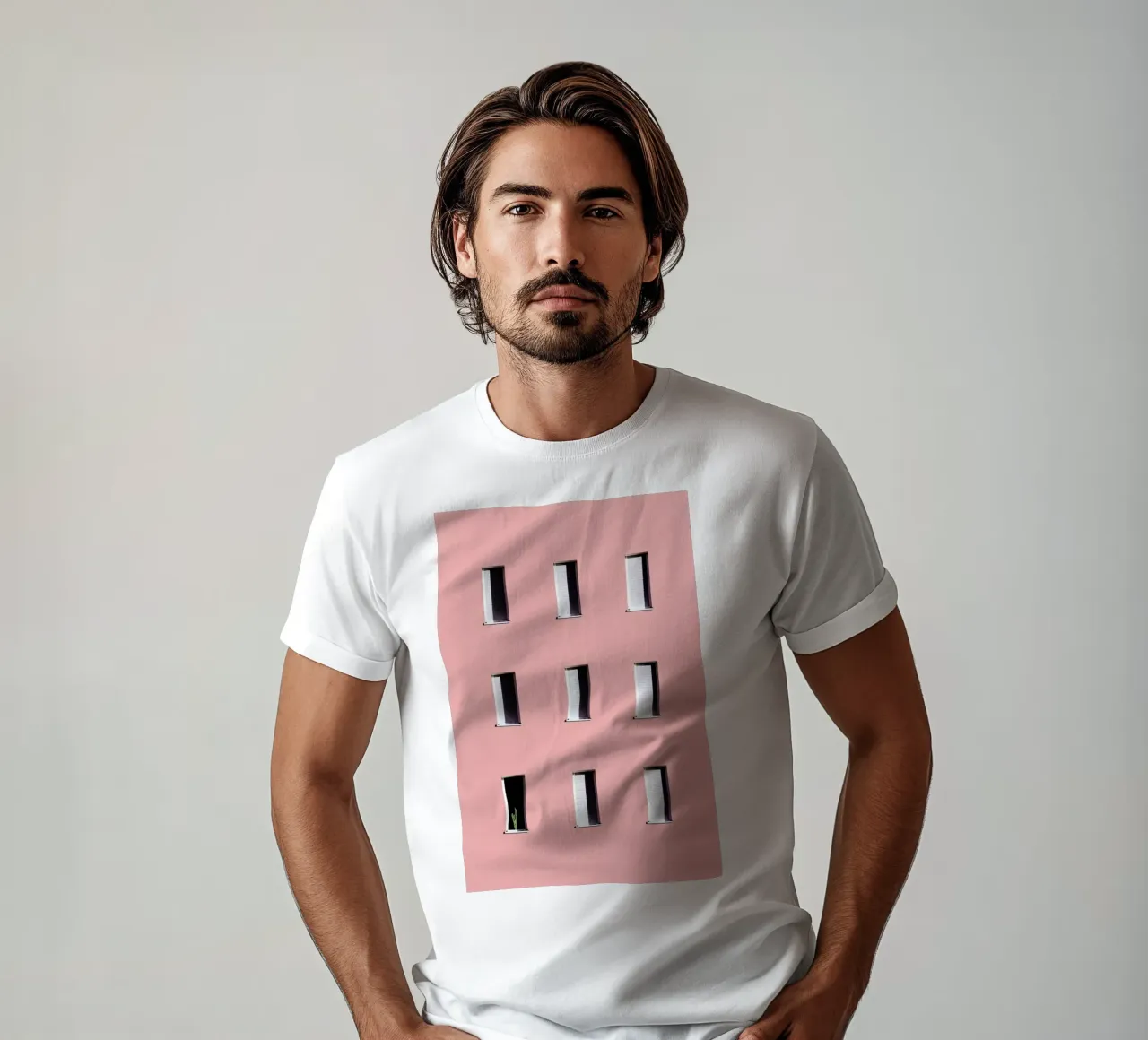 Sunbathing Cactus t-shirt da Rupert Höller