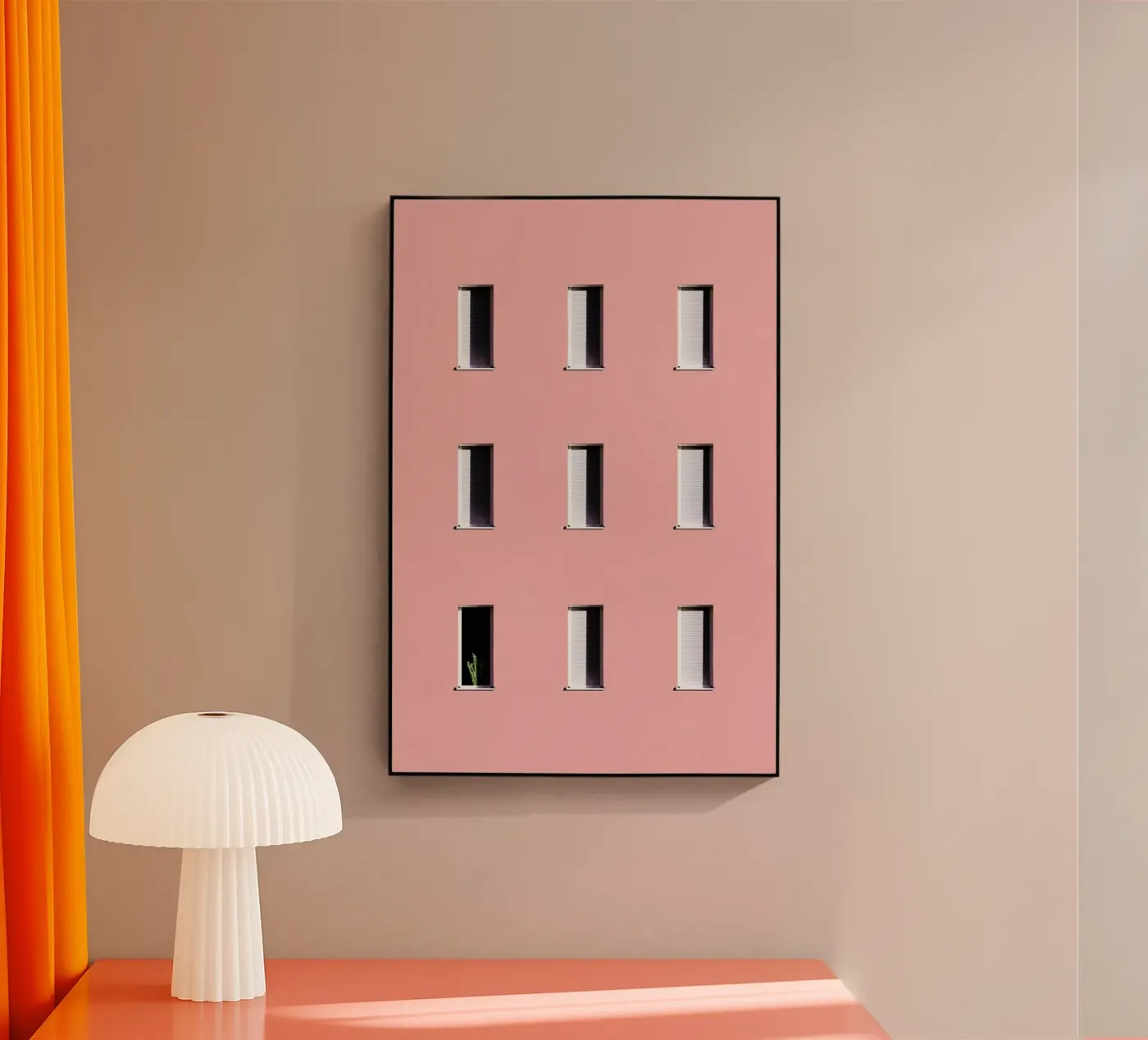 Sunbathing Cactus plexiglas de Rupert Höller