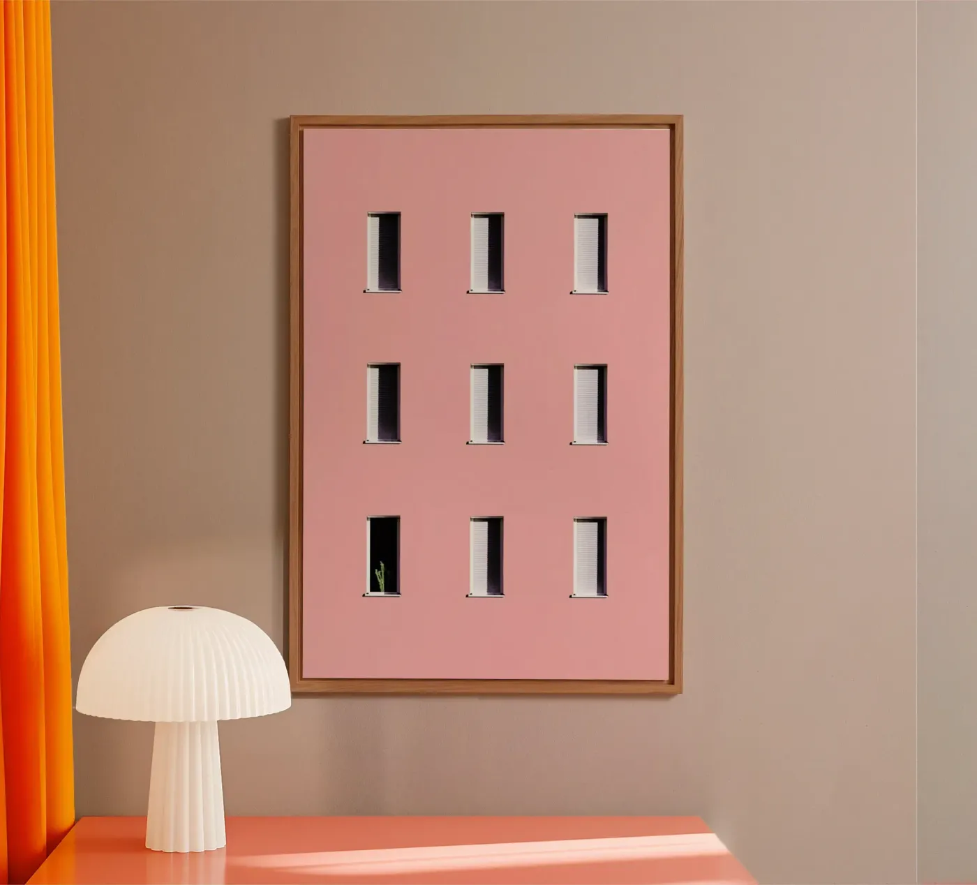 Sunbathing Cactus forex plate by Rupert Höller