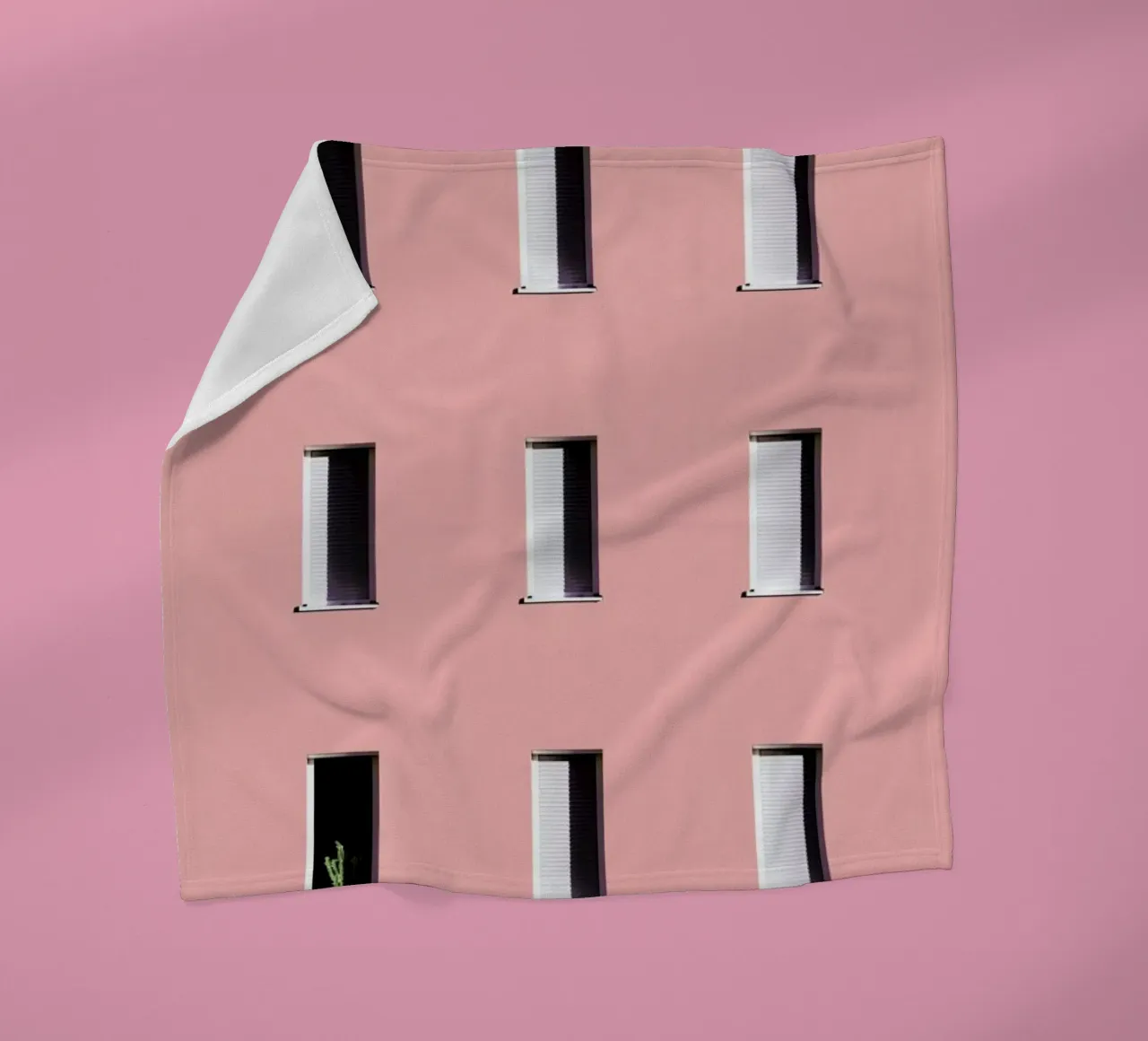 Sunbathing Cactus Fleecedecke von Rupert Höller