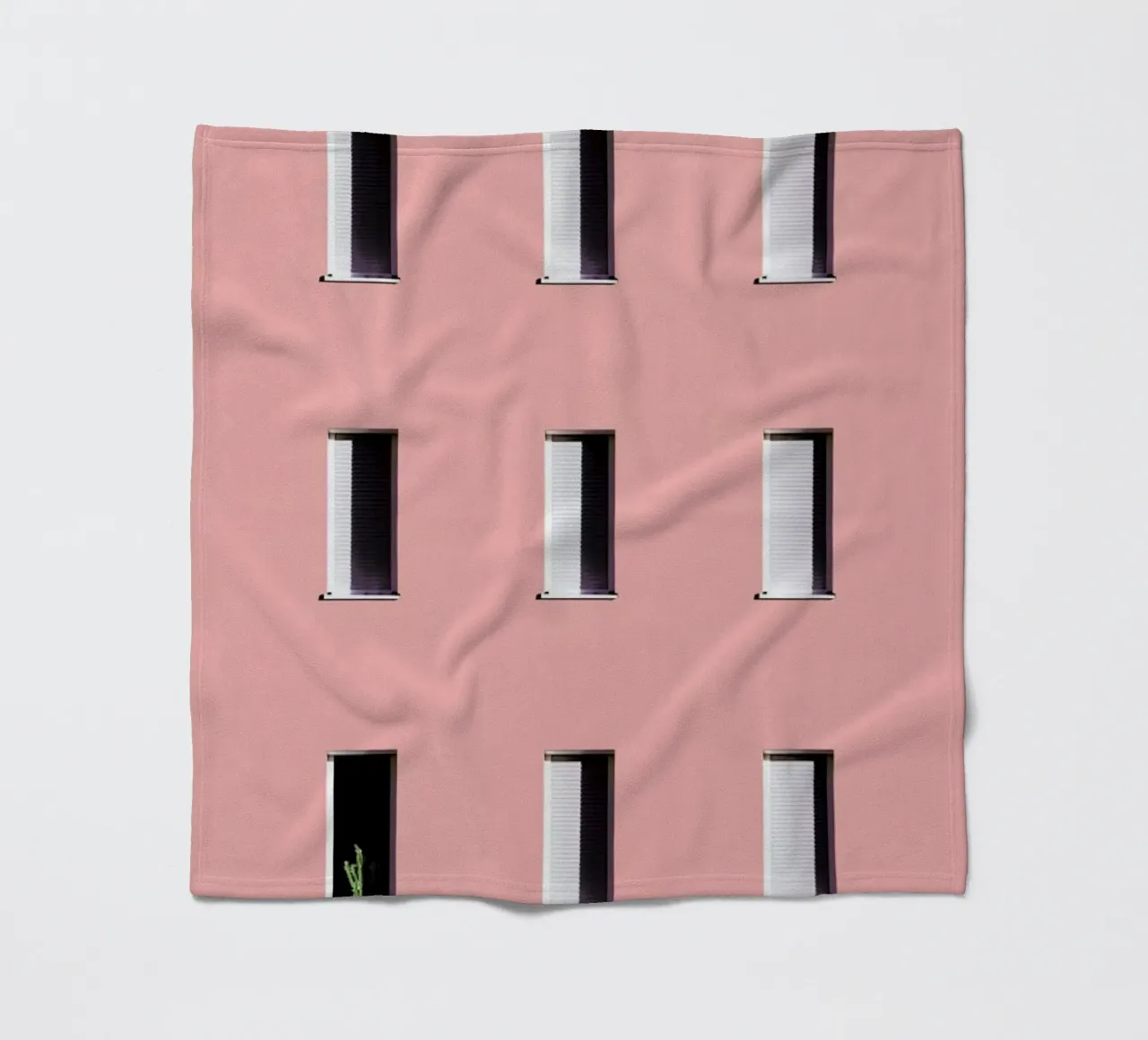 Sunbathing Cactus Fleecedecke von Rupert Höller