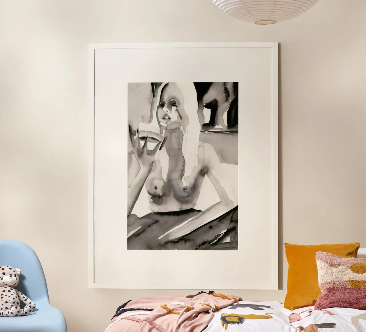 Forever Hopeful poster con telaio in plastica da Victoria Verbaan