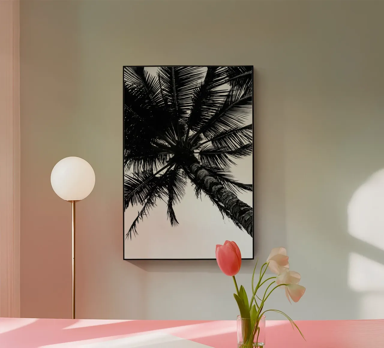 Propeller Palm plexiglass da Flora & Fauna