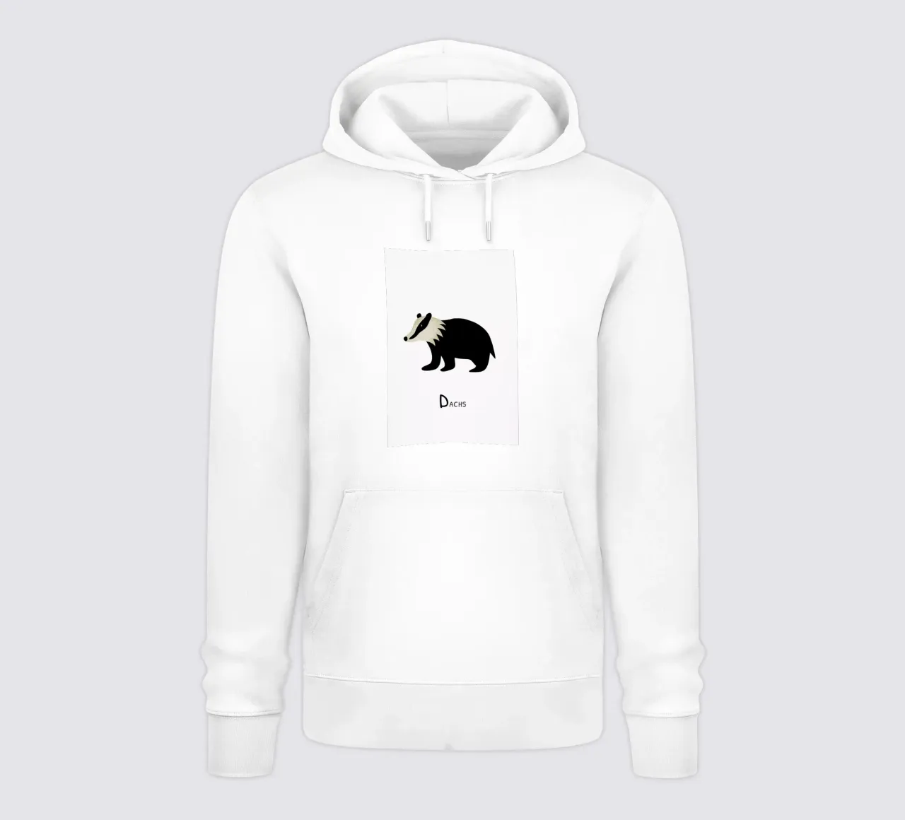 Dachs felpa con cappuccio da Little Flourishes