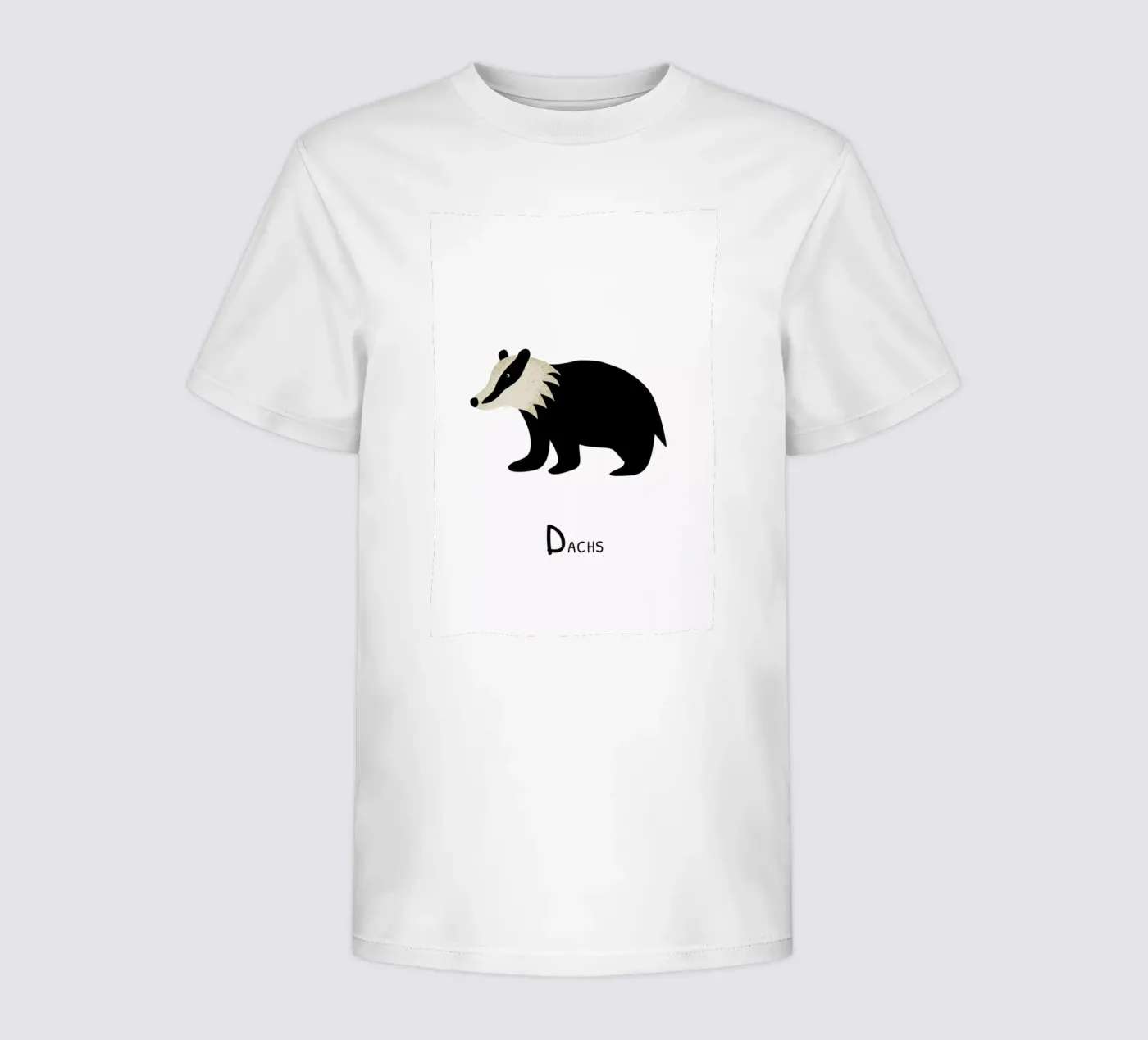 Dachs t-shirt bambini da Little Flourishes