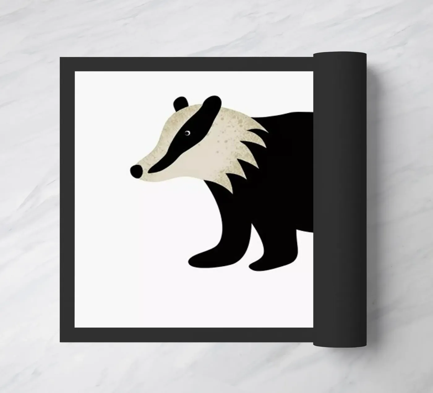 Dachs Fußmatte von Little Flourishes