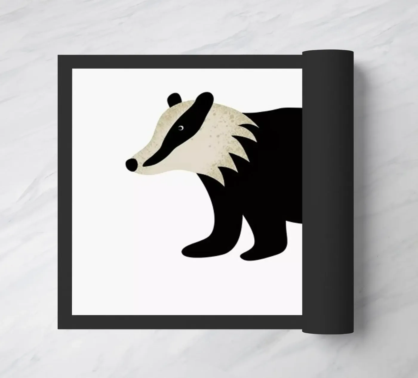 Dachs doormat by Little Flourishes
