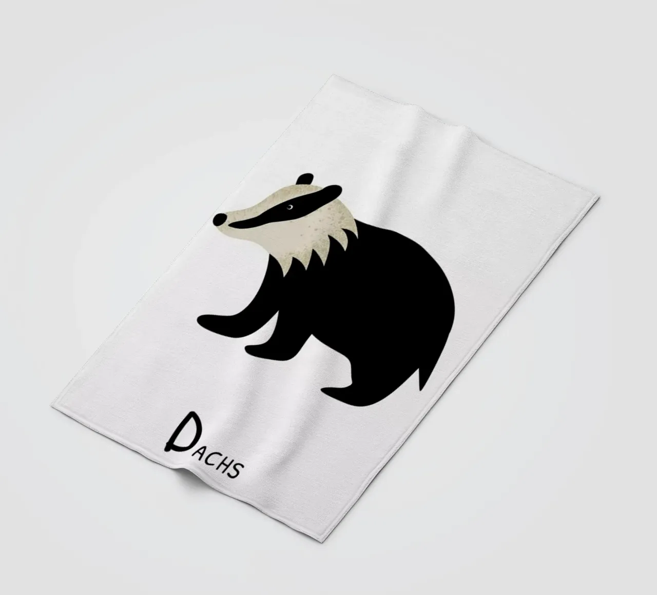 Dachs coperta in pile da Little Flourishes