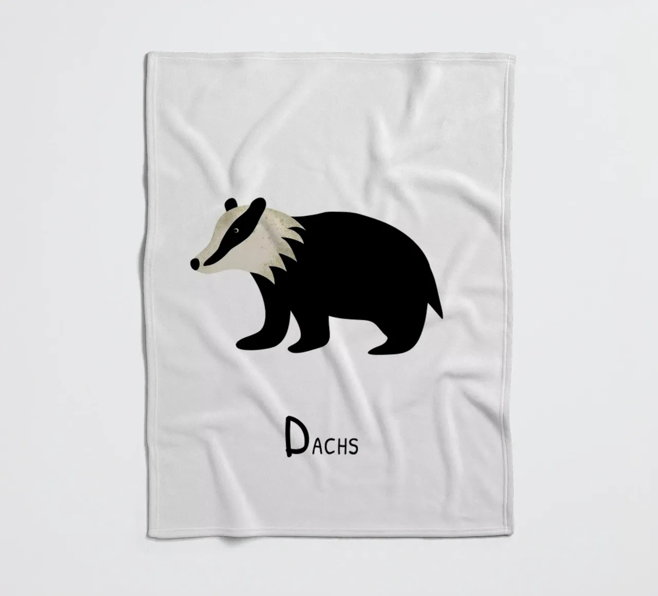 Dachs coperta in pile da Little Flourishes
