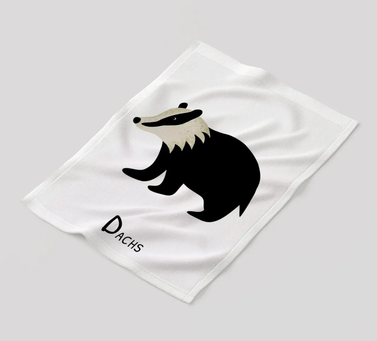 Dachs coperta in pile da Little Flourishes
