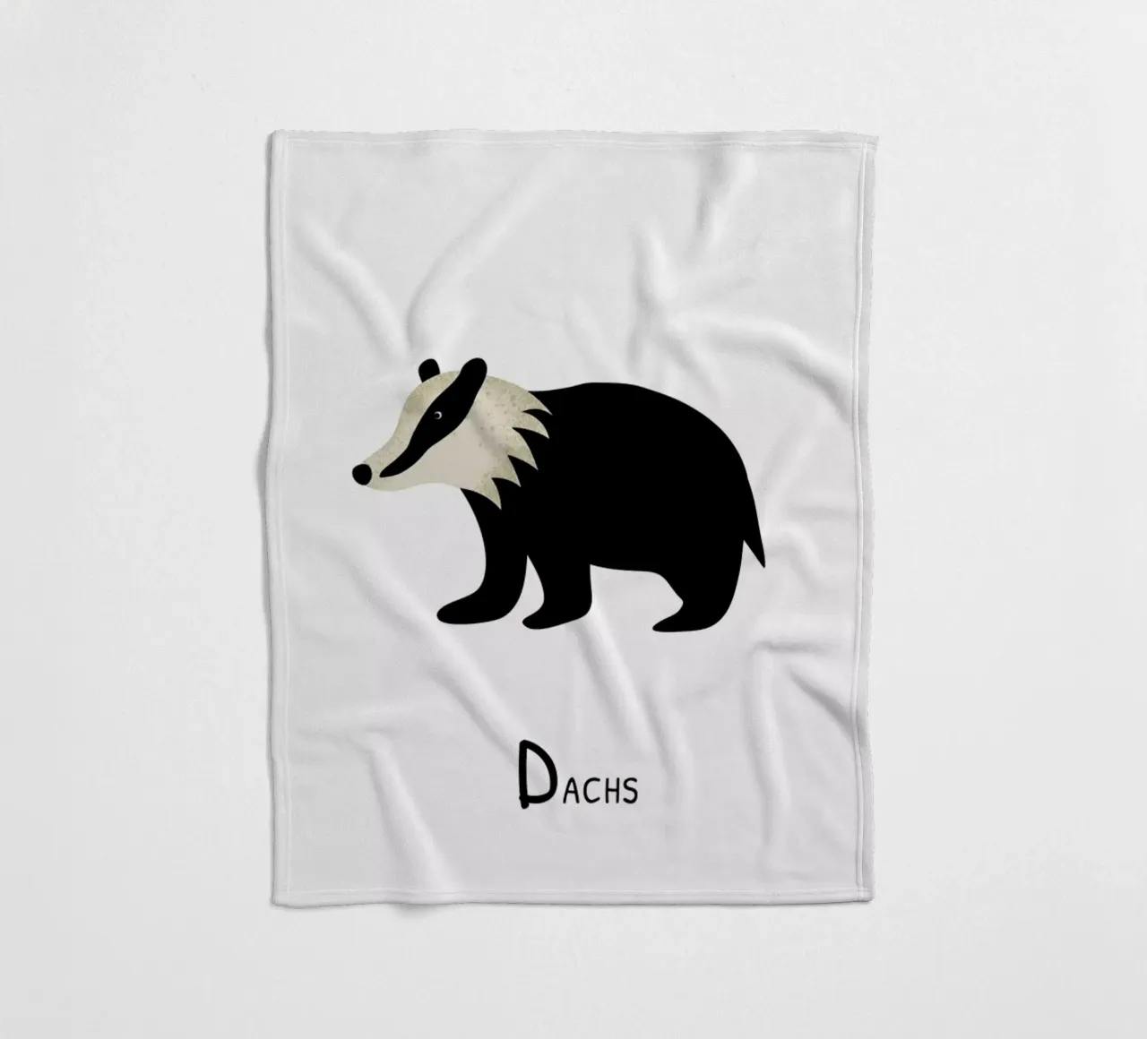 Dachs coperta in pile da Little Flourishes