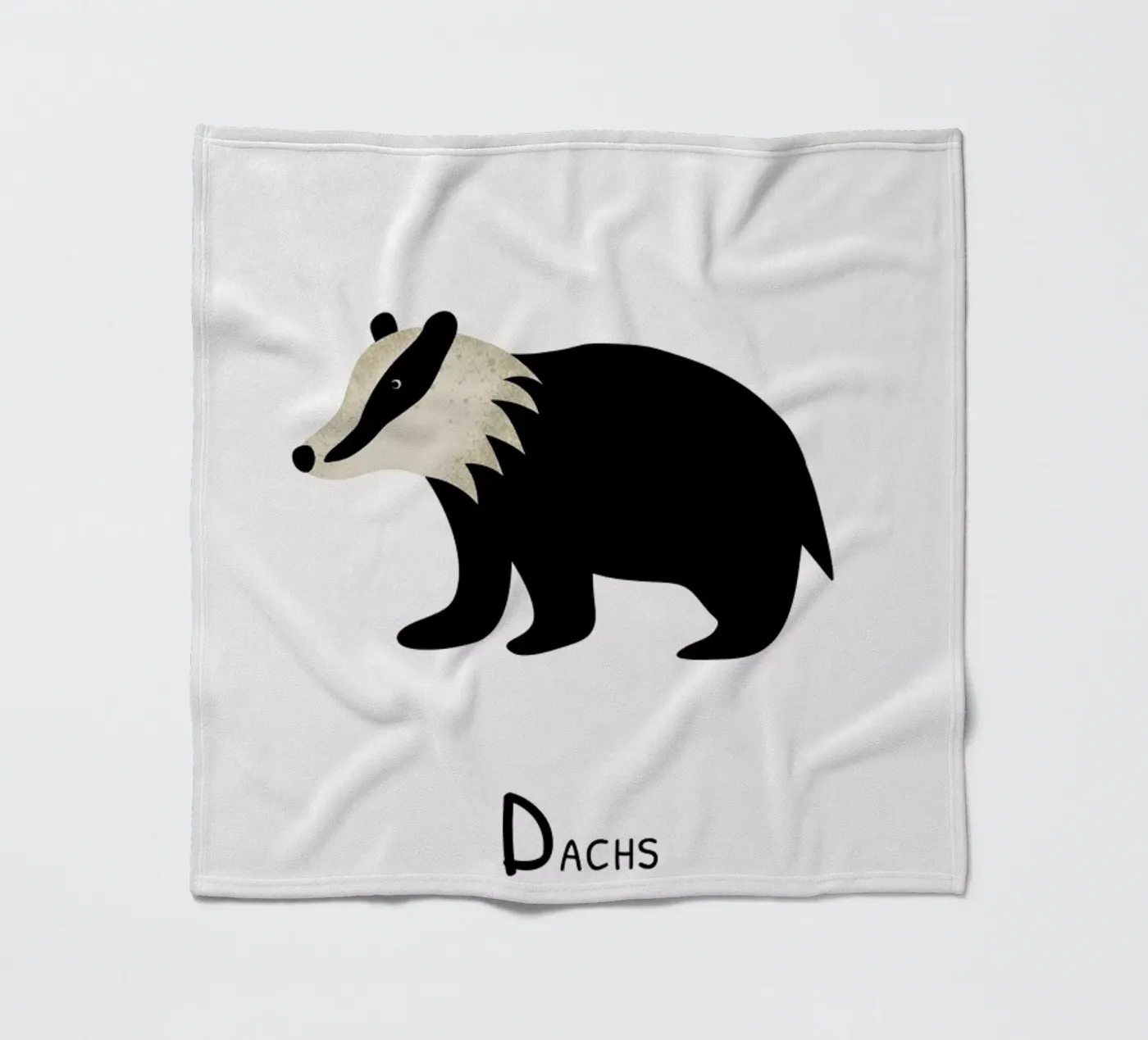 Dachs fleecedeken van Little Flourishes