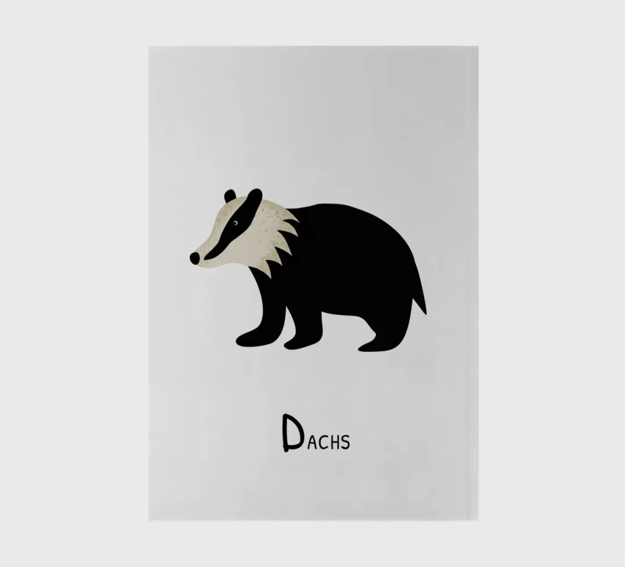 Dachs notebook by Little Flourishes