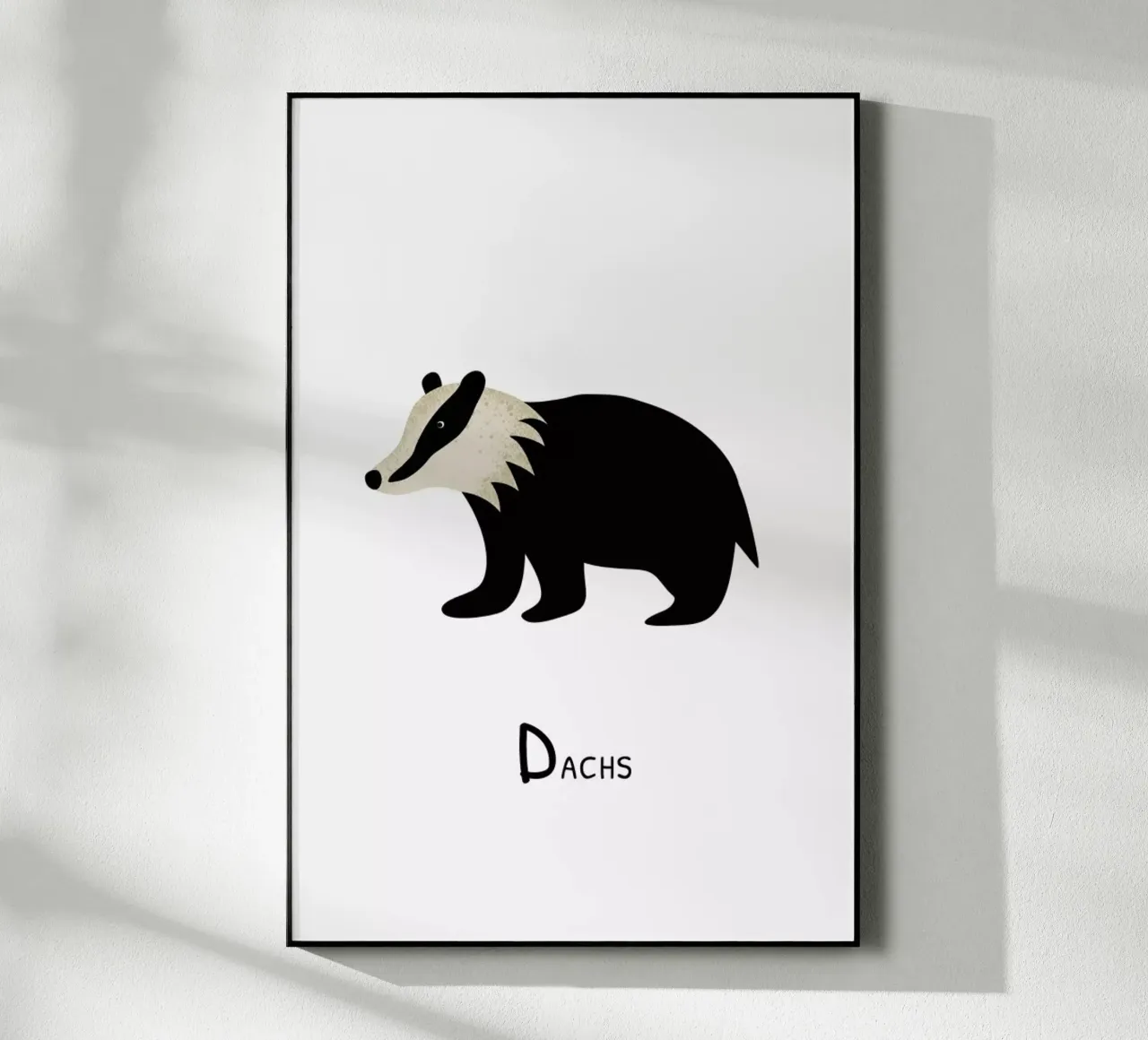 Dachs plexiglass da Little Flourishes