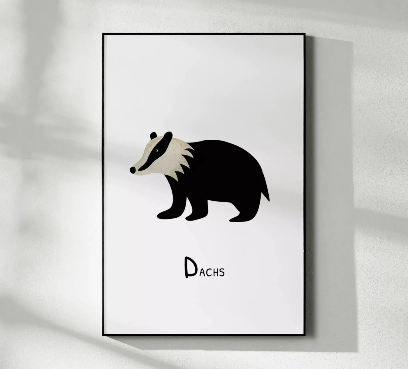 Dachs plexiglass da Little Flourishes