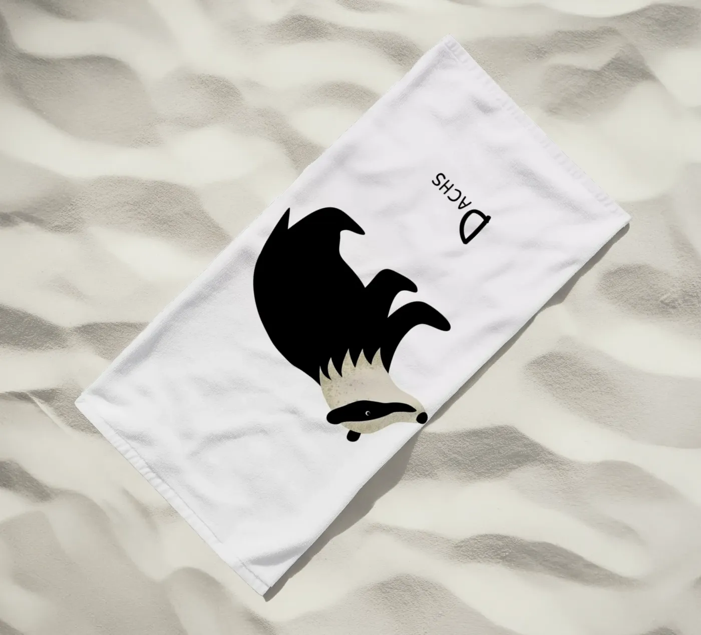 Dachs telo mare da Little Flourishes