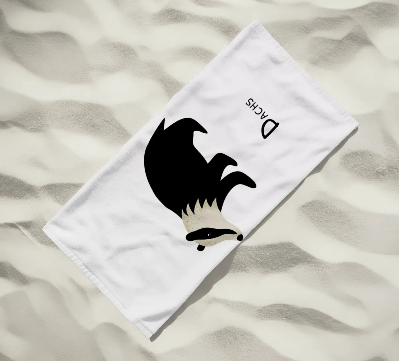 Dachs telo mare da Little Flourishes