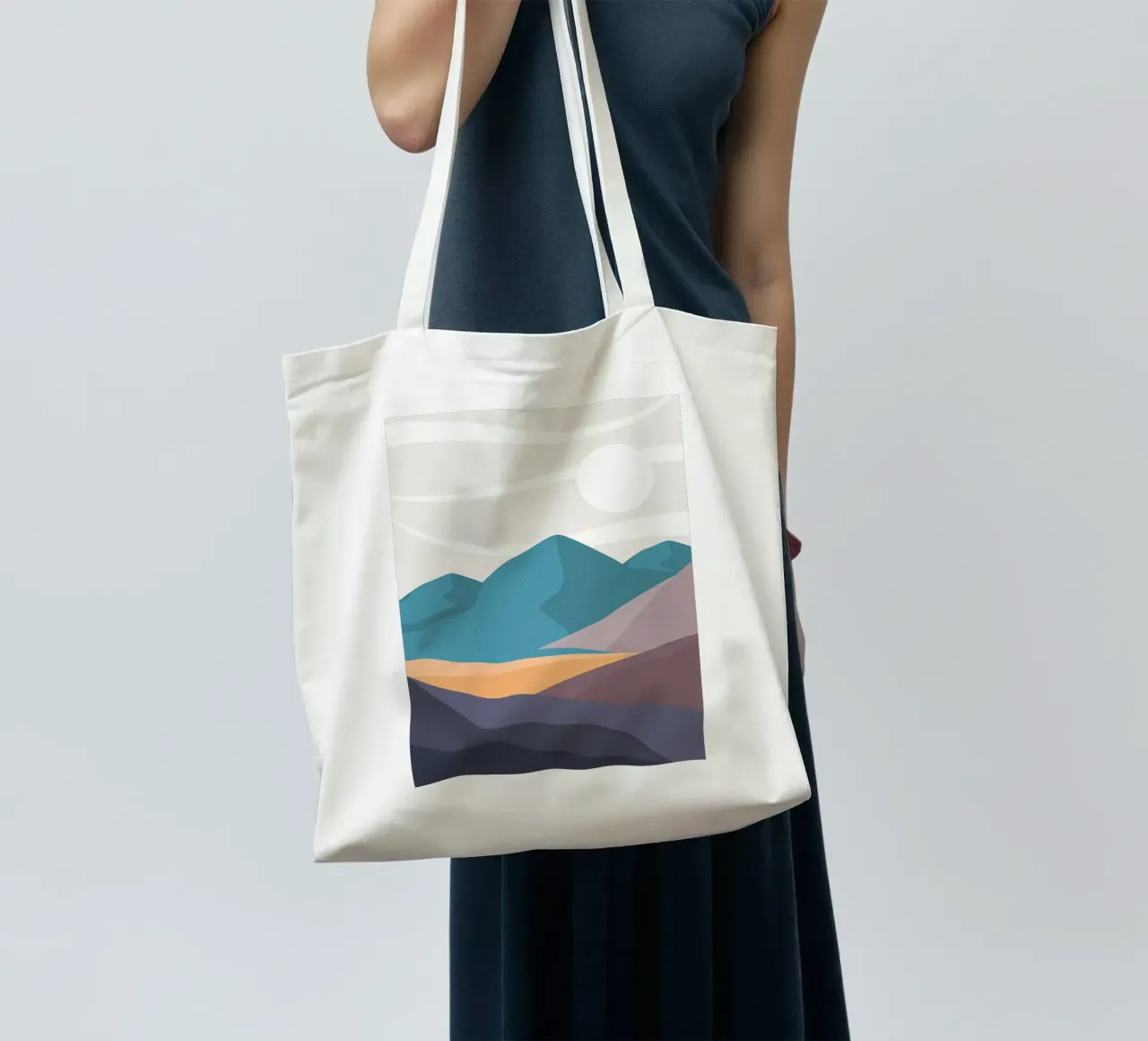 Giappone colorato borsa in juta da Bartosz Powalka