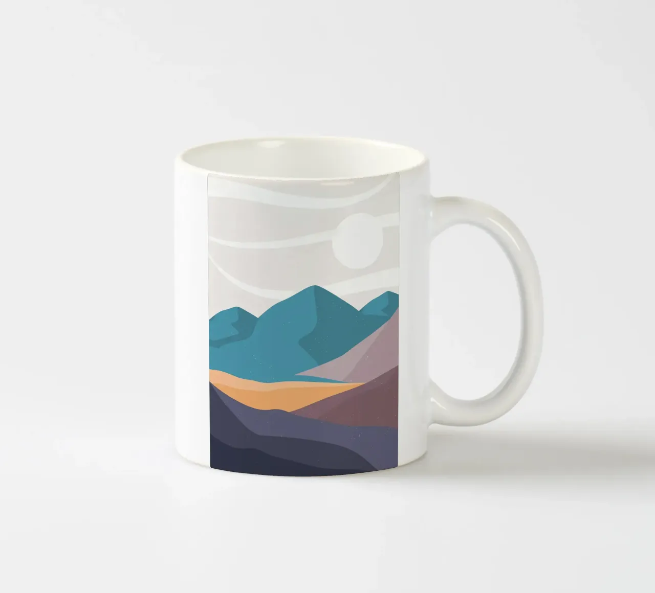 Giappone colorato tazza in ceramica da Bartosz Powalka