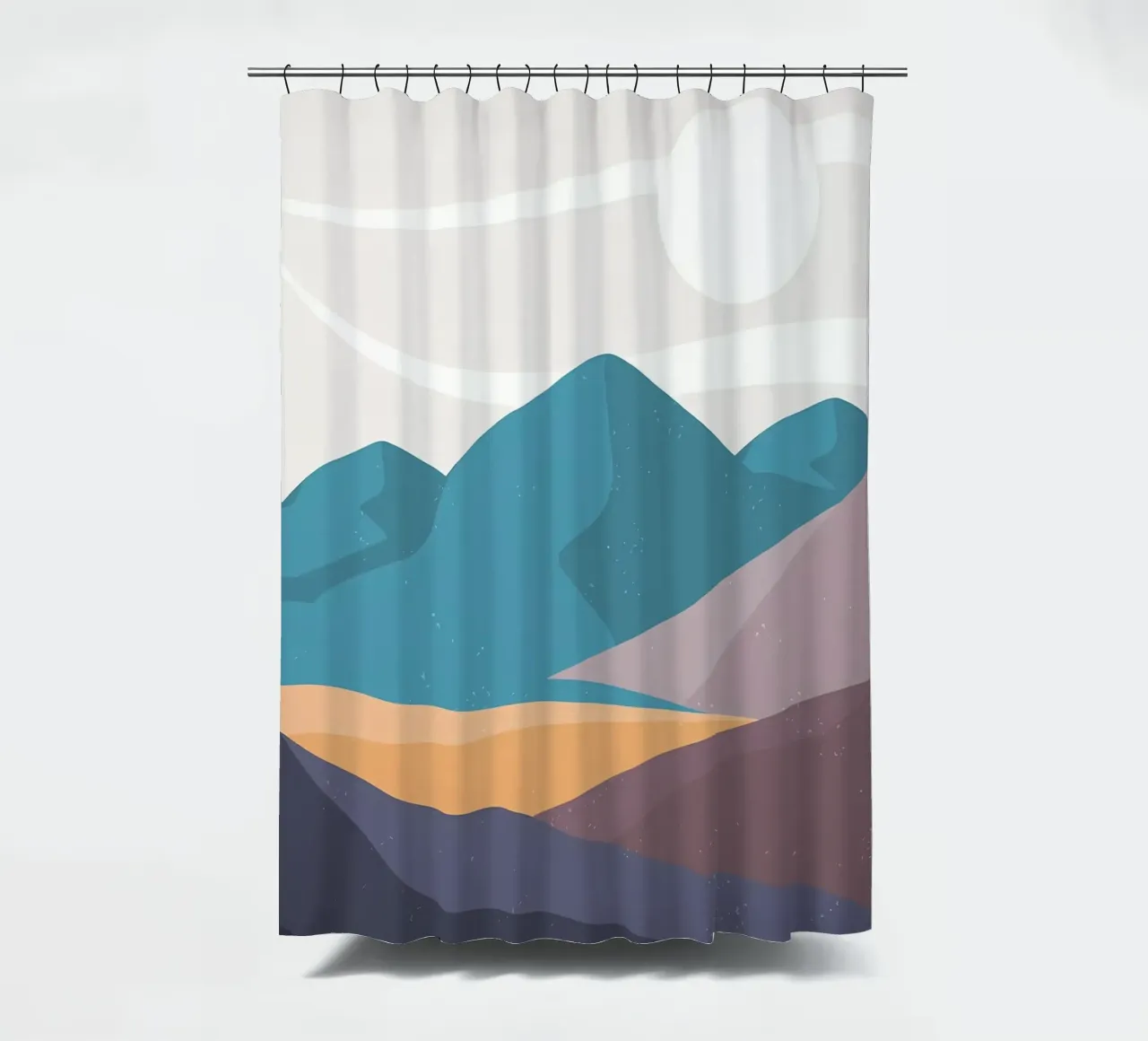 Giappone colorato tenda da doccia da Bartosz Powalka