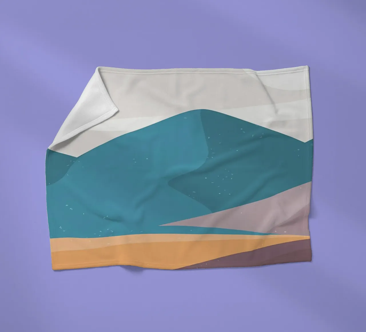 Giappone colorato coperta in pile da Bartosz Powalka