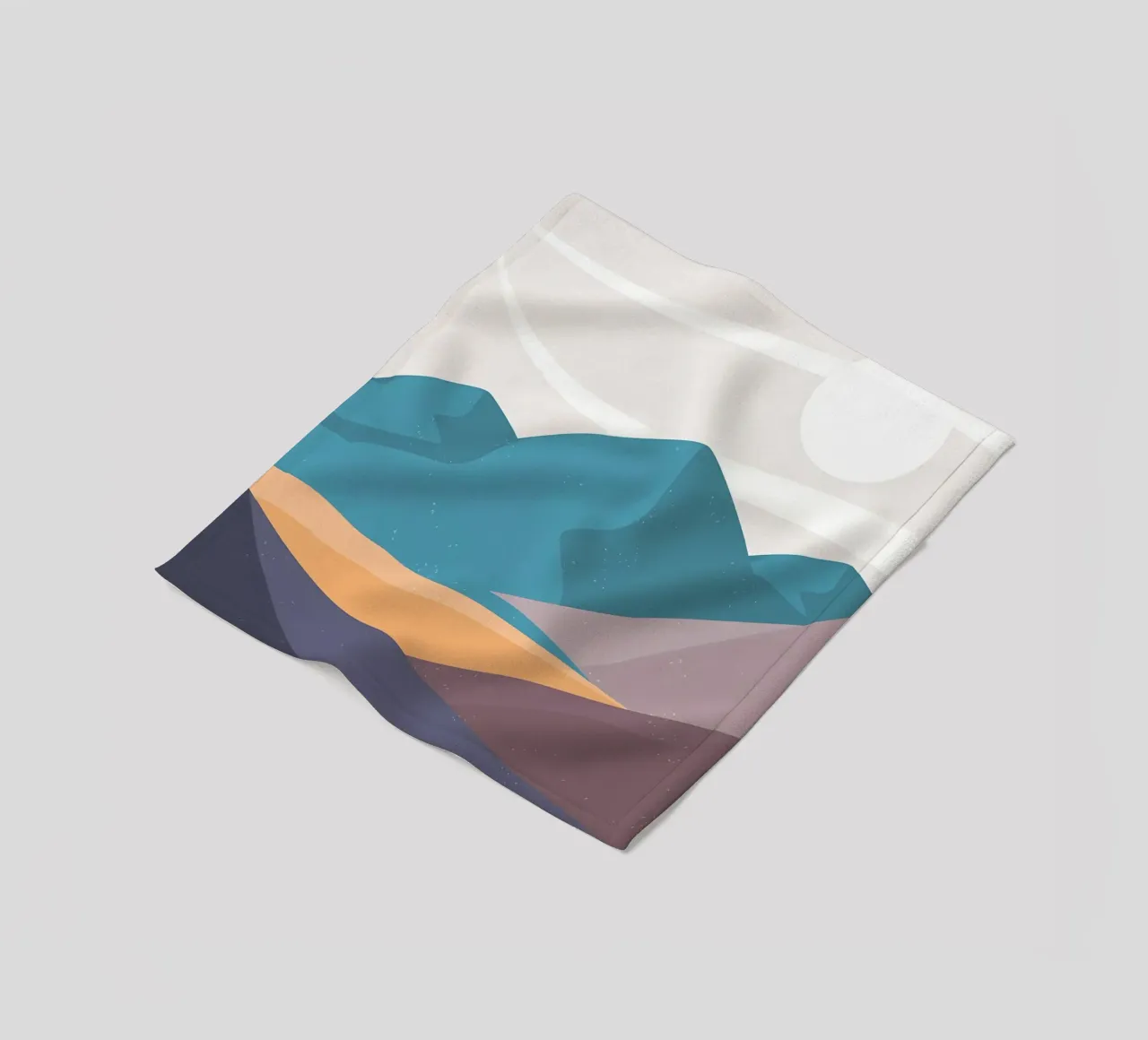Giappone colorato coperta in pile da Bartosz Powalka