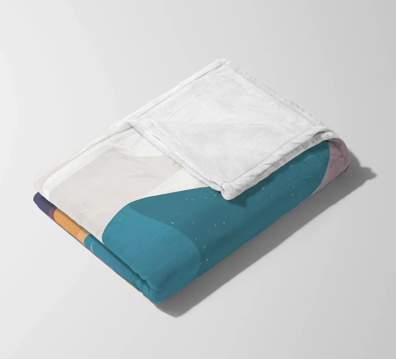Giappone colorato coperta in pile da Bartosz Powalka
