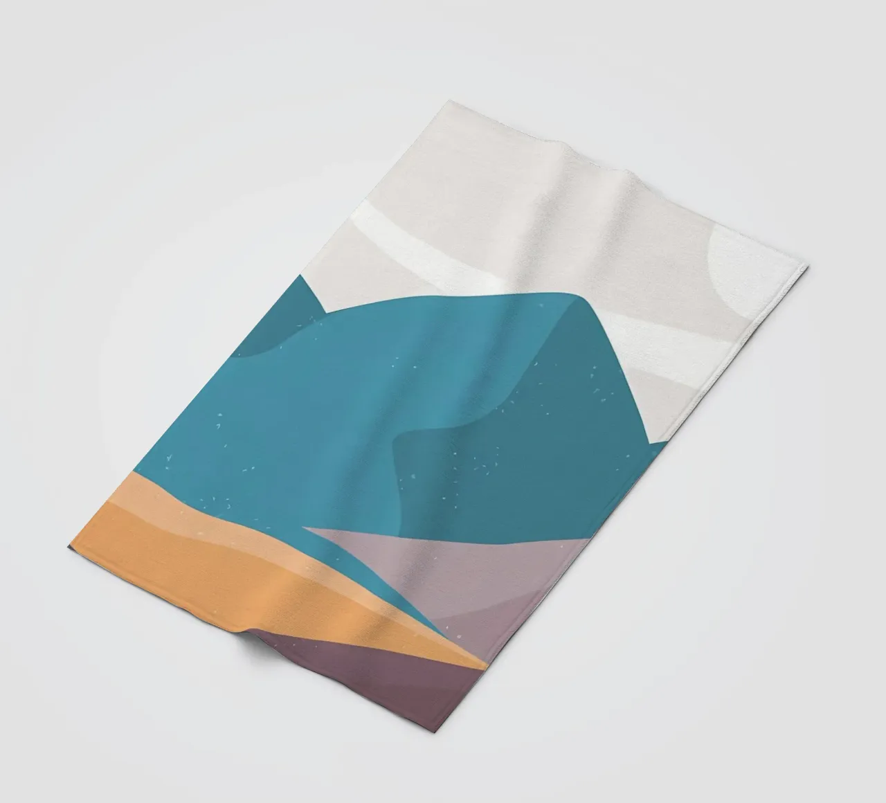 Giappone colorato coperta in pile da Bartosz Powalka