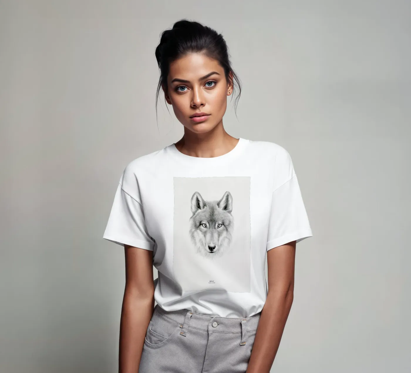 Wolf t-shirt da Flora & Fauna