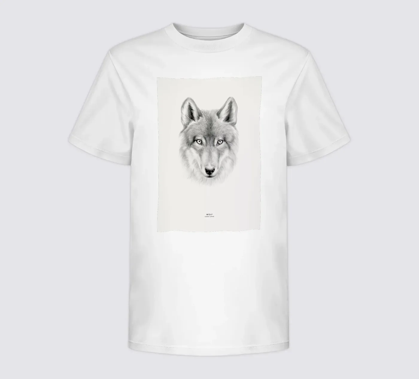 Wolf t-shirt bambini da Flora & Fauna