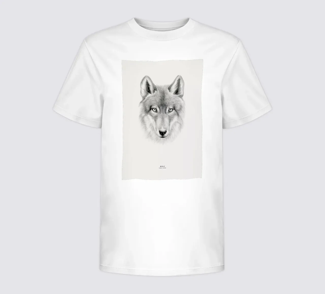 Wolf t-shirt bambini da Flora & Fauna