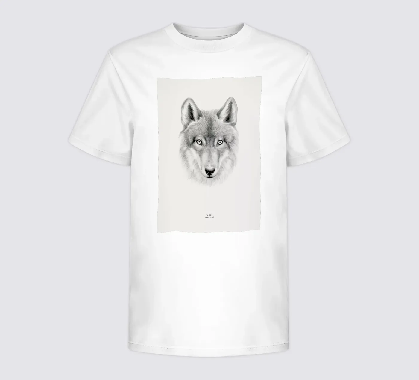 Wolf t-shirt bambini da Flora & Fauna